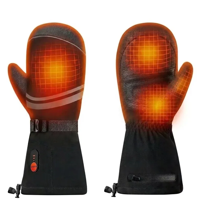Ski Glove Waterproof - for Winter Ski Waterproof Rechargeable Heated