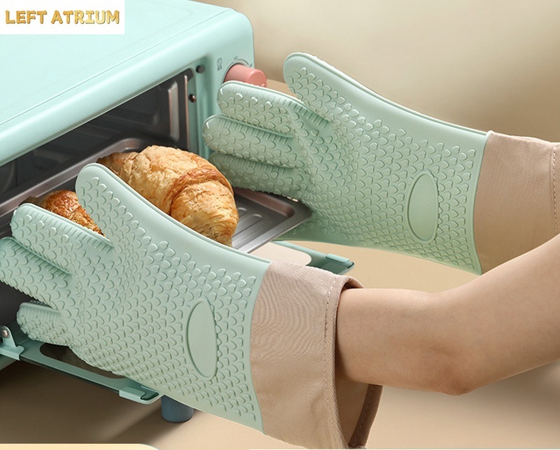 Non-slip Silicone Oven Mitts w - огляд і ціна Oven Mitt Silicone